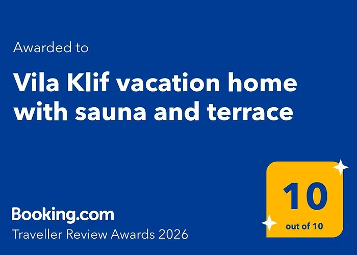 Klif Vacation With Sauna And Terrace Ferienhaus *